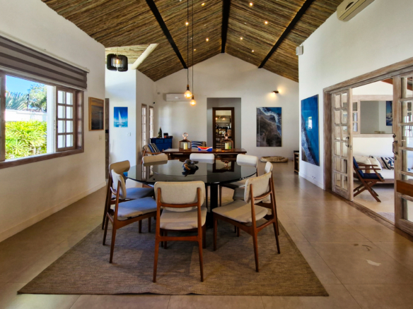 Casa Térrea Exclusiva na Praia da Tabatinga | 3 Suítes | Piscina | Espaço Gourmet