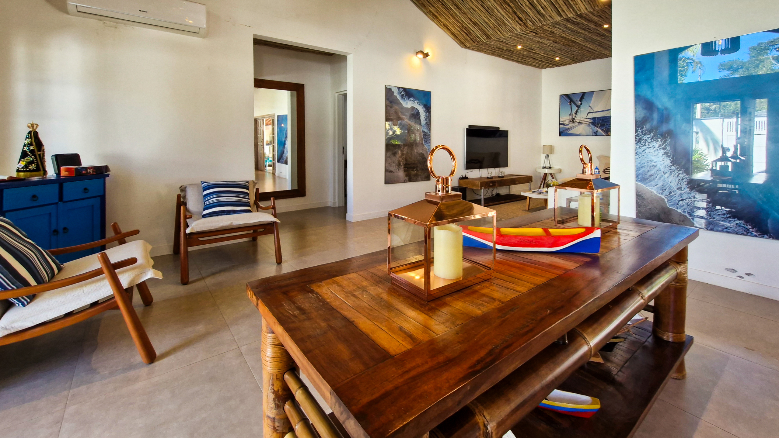 Casa Térrea Exclusiva na Praia da Tabatinga | 3 Suítes | Piscina | Espaço Gourmet