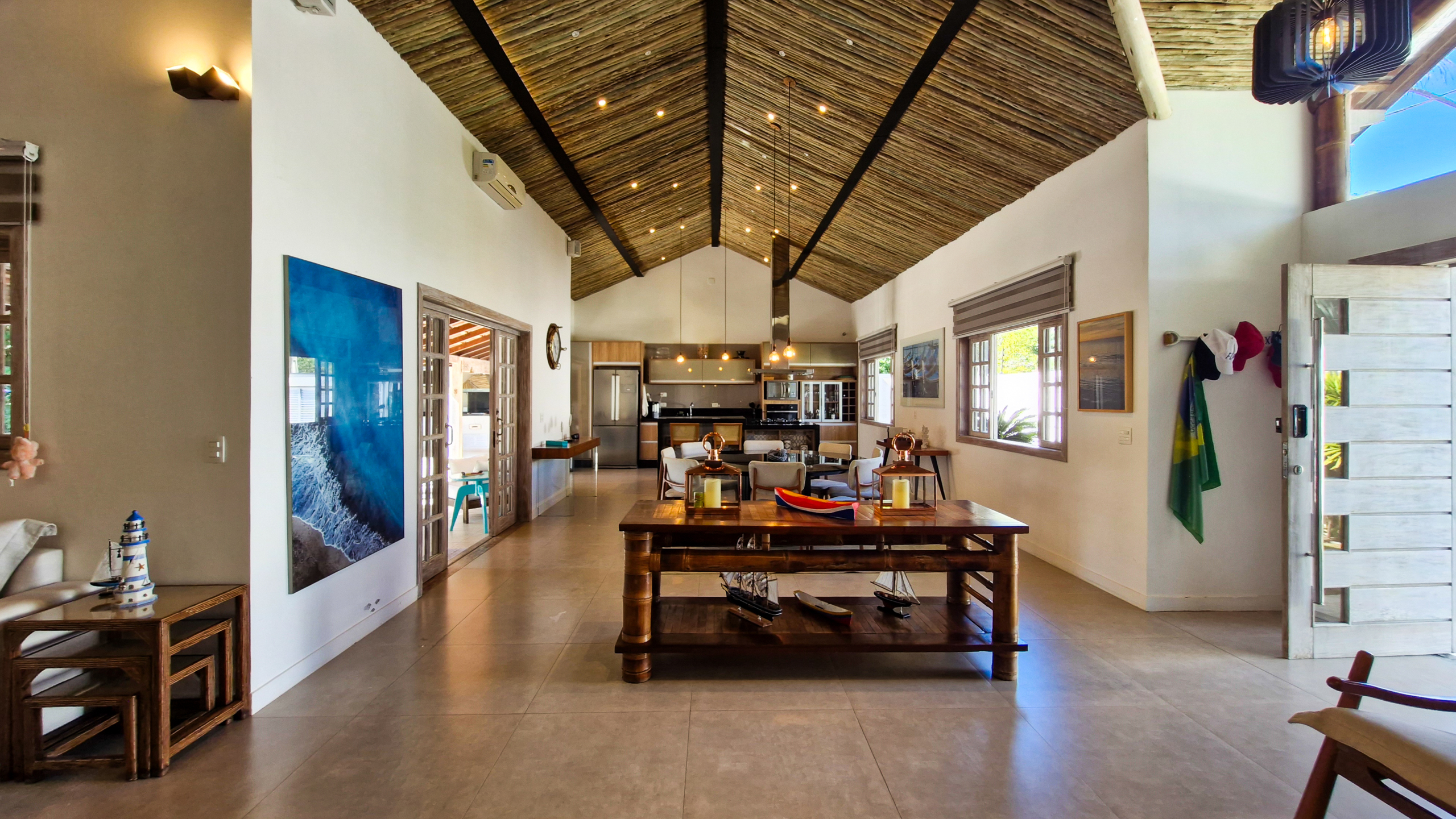 Casa Térrea Exclusiva na Praia da Tabatinga | 3 Suítes | Piscina | Espaço Gourmet