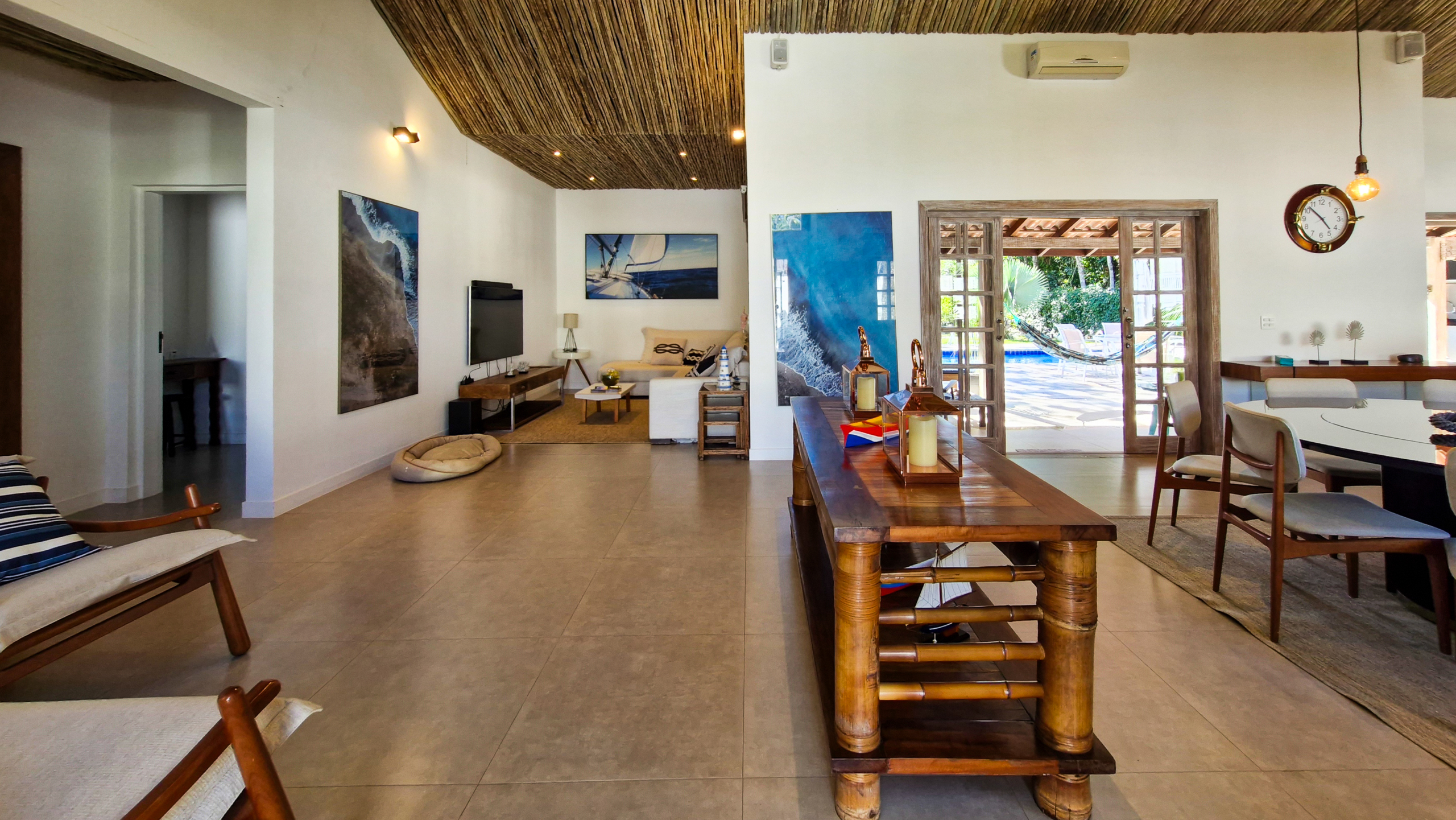 Casa Térrea Exclusiva na Praia da Tabatinga | 3 Suítes | Piscina | Espaço Gourmet