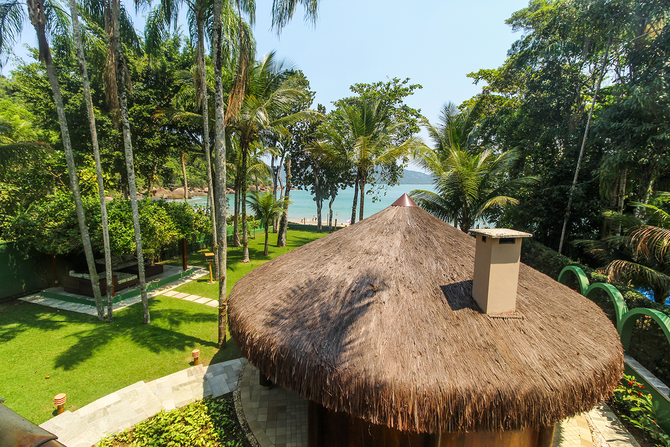 Casa de condomínio para temporada | Pé na areia | Praia Domingas Dias | Ubatuba