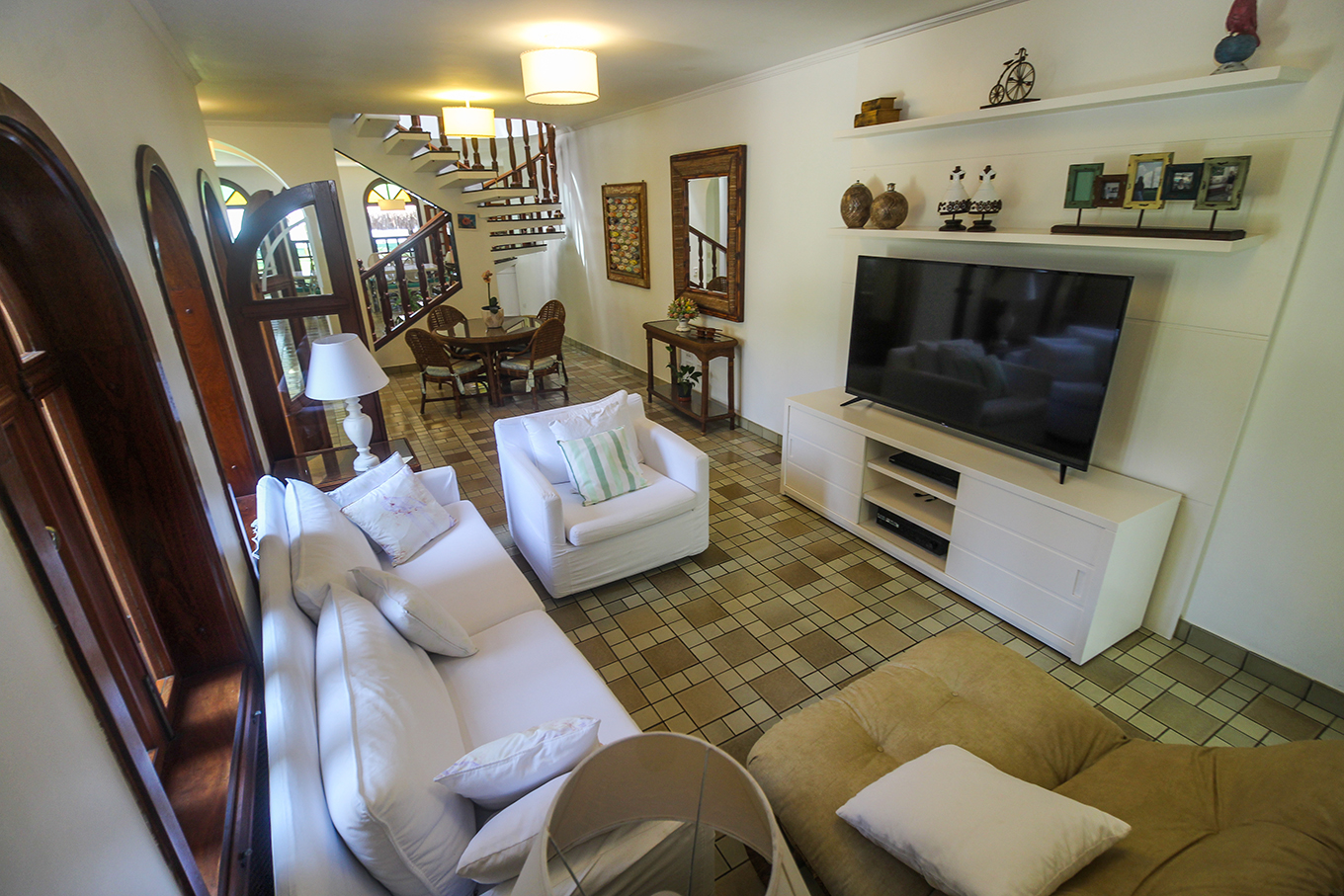 Casa de condomínio para temporada | Pé na areia | Praia Domingas Dias | Ubatuba