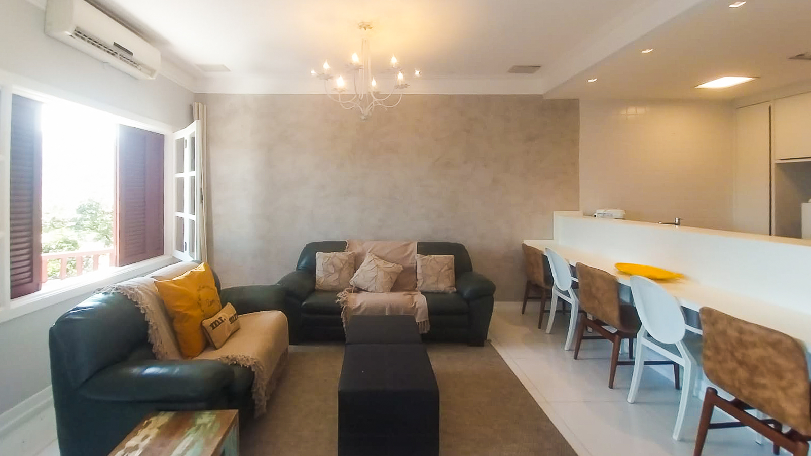 Apartamento no Condomínio Costa Verde Tabatinga, As Gaivotas com 1 quarto, na Praia de Tabatinga com 61m²